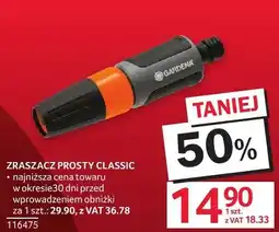 Selgros Zraszacz prosty Classic Gardena 116475 oferta