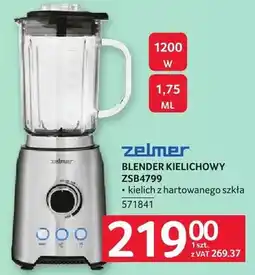 Selgros Blender kielichowy Zelmer ZSB4799 oferta