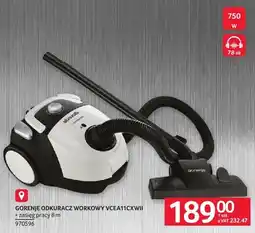 Selgros Odkurzacz workowy VCEA11CXWII oferta