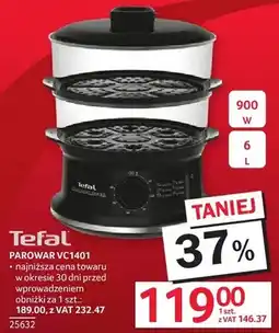Selgros Parowar Tefal VC1401 oferta