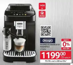 Selgros Ekspres automatyczny ECAM290.61.B Magnifica 273664 oferta