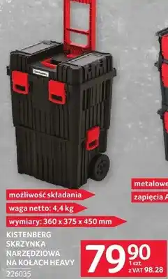 Selgros Skrzynka narzędziowa na kółkach Heavy Kistenberg 226035 oferta