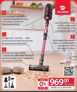 Selgros Odkurzacz X-Force Flex 12.60 Animal Care TY98A9 oferta