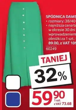 Selgros Spódnica damska rozmiary 38/40-46/48 oferta