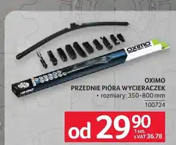 Selgros Przednie pióra wycieraczek Oximo rozmiary 350-800mm oferta