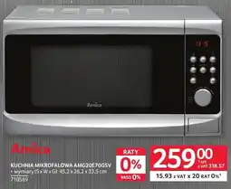 Selgros Kuchnia mikrofalowa Amica AMG20E70GSV 45,2x26,2x33,5cm oferta