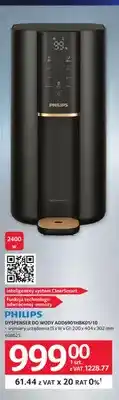 Selgros Dyspenser do wody Philips ADD6901HBK01/10 200x404x302mm oferta