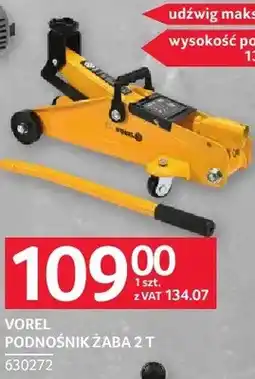 Selgros Podnośnik żaba Vorel 2T 630272 oferta