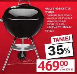 Selgros Grill Bar-B Kettle Weber 924892 oferta