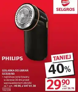 Selgros Golarka do ubrań GC026/80 oferta