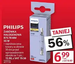 Selgros Żarówka halogenowa R75 78mm 55W oferta