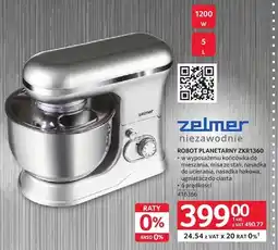 Selgros Robot planetarny ZKR1360 Zelmer 416366 oferta