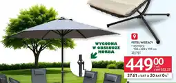 Selgros Fotel wiszący 106x209x197cm, 421791 oferta
