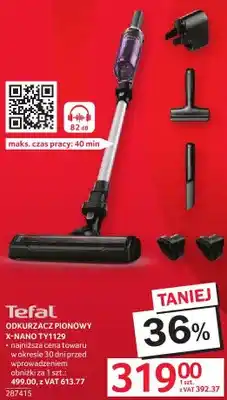 Selgros Odkurzacz pionowy X-Nano TY1129 oferta