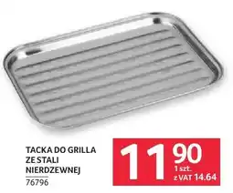 Selgros Tacka do grilla ze stali nierdzewnej 76796 oferta
