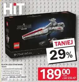 Selgros Klocki Lego Star Wars 75441 oferta