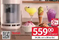 Selgros Maszyna do lodów Tefal IG602AE0 Dolci oferta