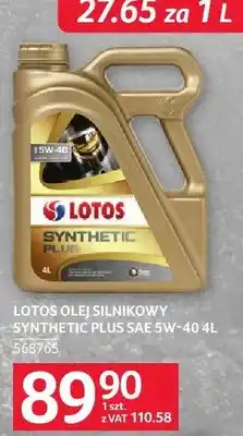 Selgros Olej silnikowy Lotos Synthetic Plus SAE 5W-40 oferta