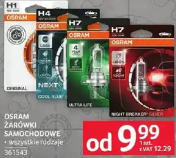 Selgros Żarówki samochodowe Osram wszystkie rodzaje oferta