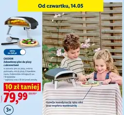 Lidl Zabawkowy piec do pizzy z akcesoriami Casdon oferta