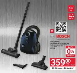 Selgros Odkurzacz workowy BGBS2BU1T oferta