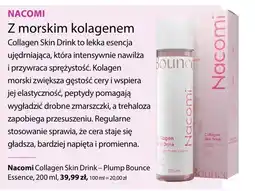 Hebe Esencja ujędrniająca Nacomi Collagen Skin Drink Plump Bounce Essence oferta