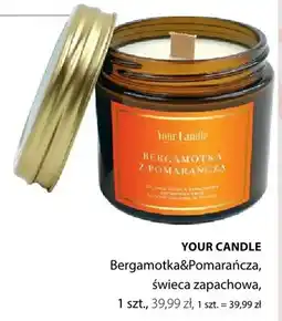 Hebe Świeca zapachowa Your Candle Bergamotka&Pomarańcza oferta