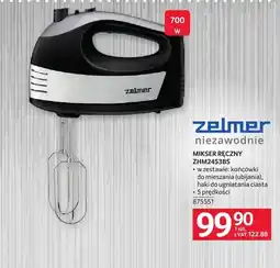 Selgros Mikser ręczny ZHM2453BS Zelmer 875551 oferta