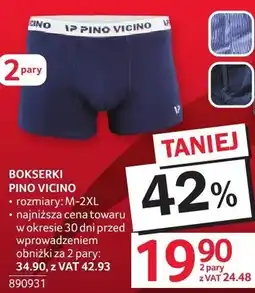 Selgros Bokserki Pino Vicino rozmiary M-2XL oferta