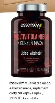 Hebe Suplement diety Essensey Multivit dla niego + korzeń maca oferta
