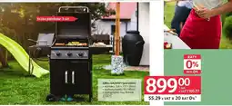 Selgros Grill gazowy San Diego 126x110x55cm, wymiary rusztu: 55x40cm, moc: 9,6kW, 3 palniki, 533075 oferta