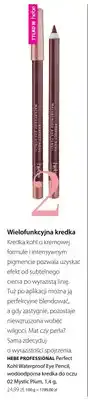 Kredka do oczu Hebe Professional Perfect Kohl Waterproof Eye Pencil wodoodporna 02 Mystic Plum