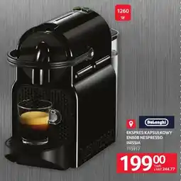 Selgros Ekspres kapsułkowy EN80B Nespresso Inissia 715917 oferta