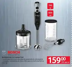Selgros Blender ręczny MSM67160 Bosch 175189 oferta