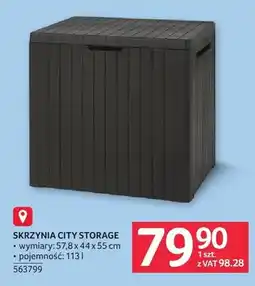 Selgros Skrzynia City Storage 57,8x44x55cm 563799 oferta