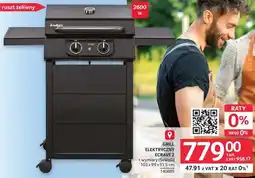 Selgros Grill elektryczny ECRAVE 2 103x99x51,5cm 140889 oferta