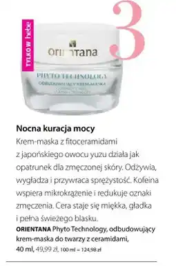 Hebe Krem-maska do twarzy Orientana Phyto Technology odbudowujący z ceramidami oferta