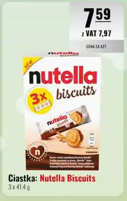 Eurocash Ciastka: Nutella Biscuits oferta