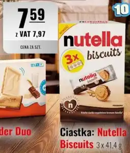 Eurocash Ciastka: Nutella Biscuits oferta