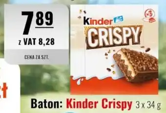 Eurocash Baton: Kinder Crispy oferta