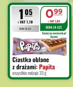 Eurocash Ciastka oblane z drażami: Papita oferta