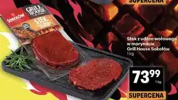 Delikatesy Centrum Stek z udźca wołowego w marynacie Grill House Sokołów oferta