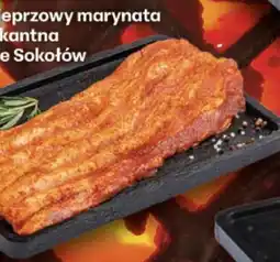 Delikatesy Centrum Boczek wieprzowy marynata słodko-pikantna Grill House Sokołów oferta