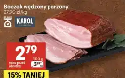 Delikatesy Centrum Boczek wędzony parzony oferta
