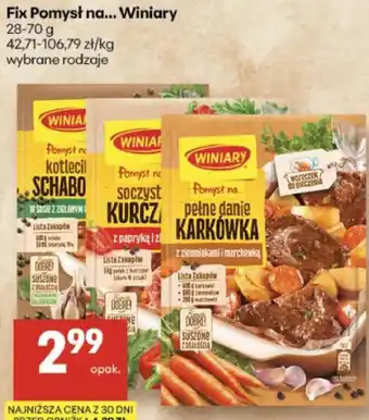 Delikatesy Centrum Fix Pomysł na... Winiary oferta