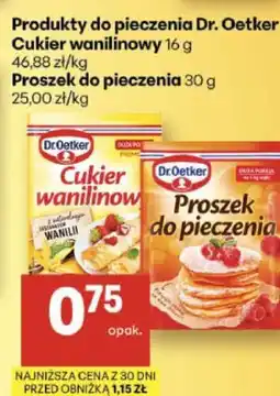 Delikatesy Centrum Produkty do pieczenia Dr. Oetker oferta