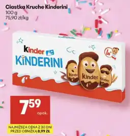 Delikatesy Centrum Ciastka Kruche Kinderini oferta