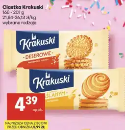 Delikatesy Centrum Ciastka Krakuski wybrane rodzaje oferta