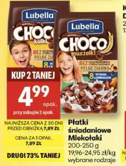 Delikatesy Centrum Płatki Śniadaniowe Mlekołaki Lubella oferta
