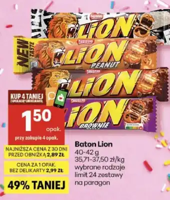 Delikatesy Centrum Baton Lion oferta